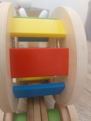 Lumaca in legno da trainare Hape