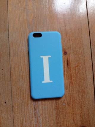 Funda iPhone 5 Azul con I
