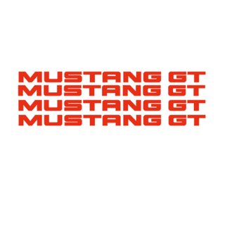 Pegatina Mustang GT Vinilo