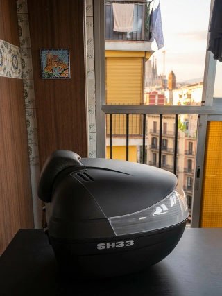 Baúl Shad SH33 Honda PCX 125 Negro