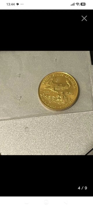 Moneta Oro 5 Dollari 1/10 Oncia 2020