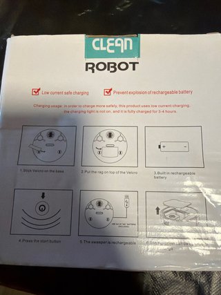 Mini Robot Aspirador Inteligente – Usado 1 vez