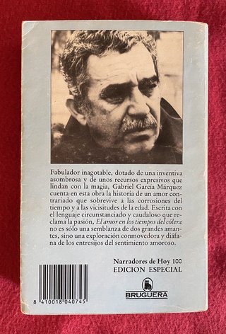 GABRIEL GARCIA MARQUEZ: EL AMOR EN TIEMPOS DEL COL