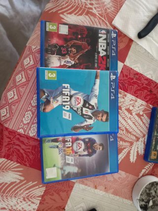 Juegos PS4 NBA 2K19, FIFA 19 y FIFA 16