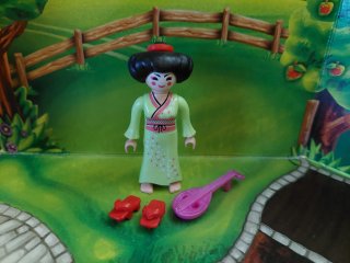 Playmobil Geisha con accesorios