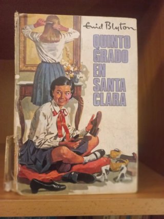 Lote 4 libros vintage Santa Clara - Enid Blyton