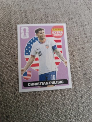 Cromo Christian Pulisic Extra Panini
