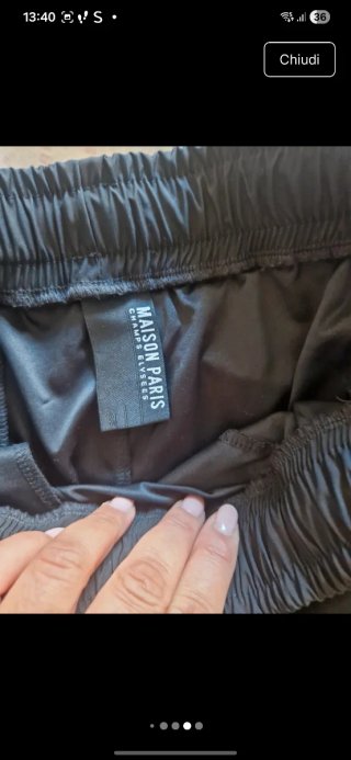 Pantaloni cargo neri
