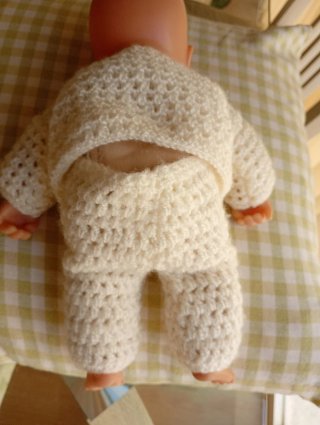 Conjunto para reborn de 25 cm