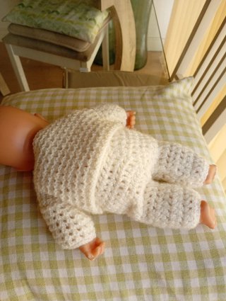 Conjunto para reborn de 25 cm