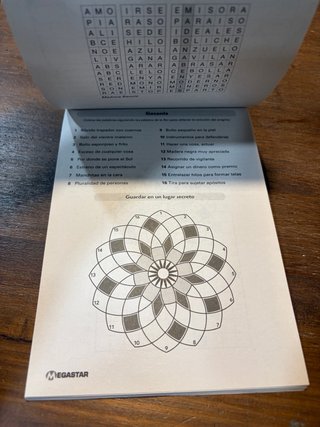 Libro pasatiempos