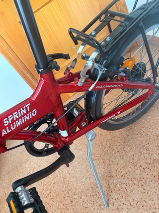 Bicicleta plegable WST Sprint con bolsa