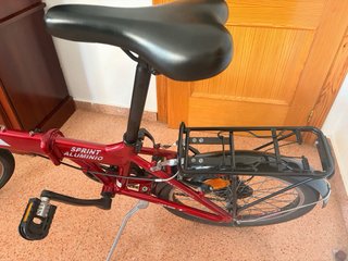 Bicicleta plegable WST Sprint con bolsa