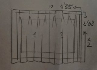 Cortinas blancas para ventana,con anillas correspo