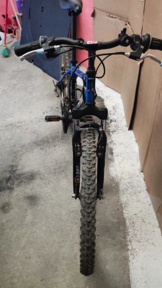 Bicicleta Decathlon Azul