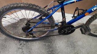 Bicicleta Decathlon Azul