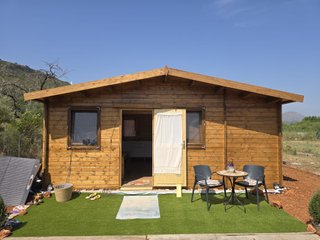 30m2 y 1 hab. Bungalow prefabricado de madera