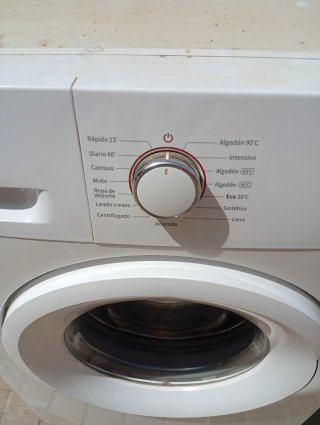 Lavadora Daewoo Blanca