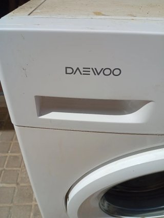 Lavadora Daewoo Blanca