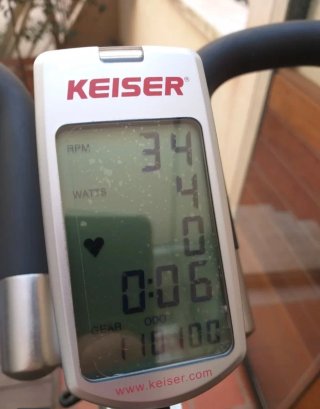 Bicicleta Spinning Keiser M3i