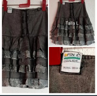 Lote Ropa: Chaqueta Vaquera, Falda y Más