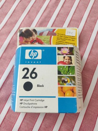 Cartucho HP 26 Negro