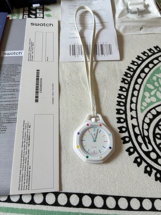 orologio Swatch Royal Pop Huit Blanc