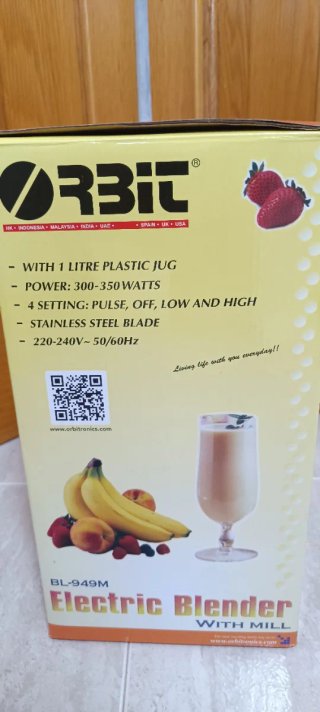 Licuadora Orbit BL-949M con Molinillo