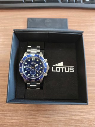 Reloj Lotus Chronograph Esfera Azul