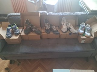 Zapatillas Munich Goal  Talla 43, varios modelos.
