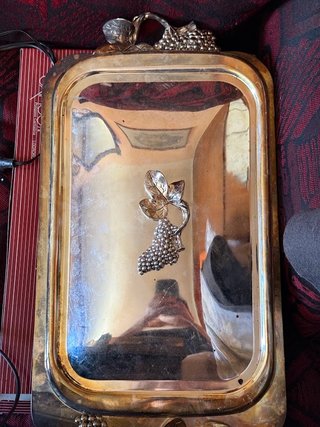Lote menaje plateado vintage