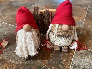Gnomos Navideños artesanales