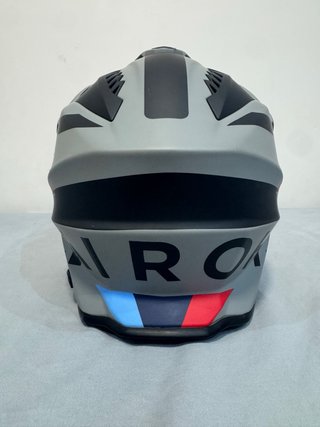 Casco Airoh Commander Silver Matt