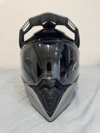 Casco Airoh Commander Silver Matt