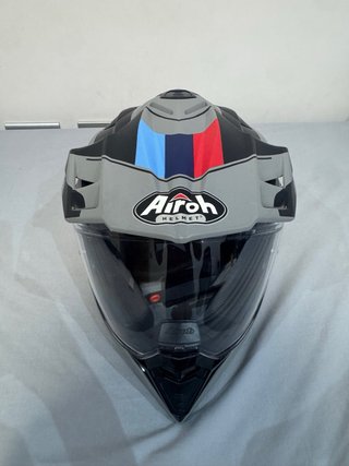 Casco Airoh Commander Silver Matt