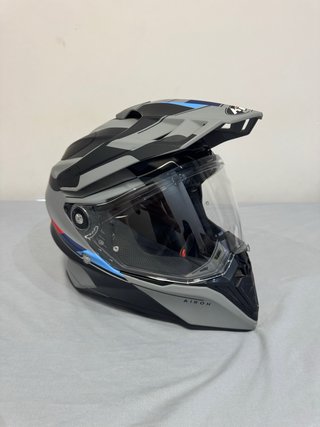 Casco Airoh Commander Silver Matt