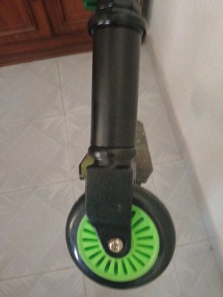 Patinete Patineta Verde Negro