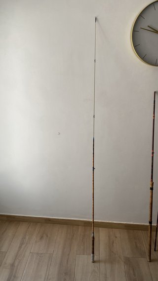 Lote 4 cañas de pescar