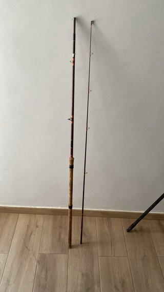 Lote 4 cañas de pescar