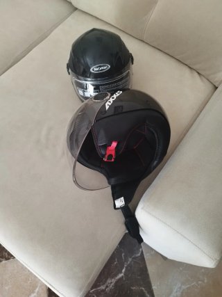 Casco Nuoman Negro Nuevo
