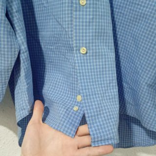 Camisa Sir Anthony Algodón Azul