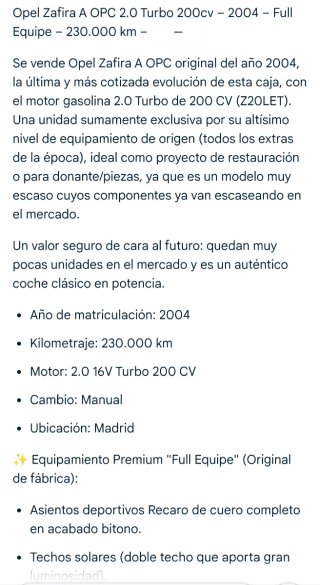 Opel Zafira 2004