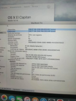 🇪🇸MacBook Pro 15” Retina i7 | 16GB RAM | SSD 256