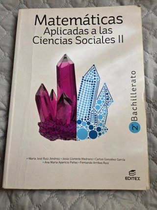 Matemáticas Aplicadas a las Ciencias Sociales I...