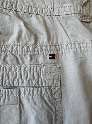 Pantaloni Cargo Pinocchietto Tommy Hilfiger Beige