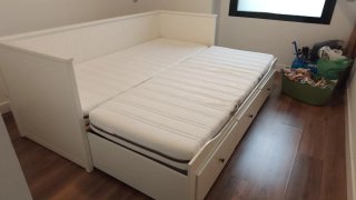 Diván Cama Ikea Hemnes Blanco 3 Cajones