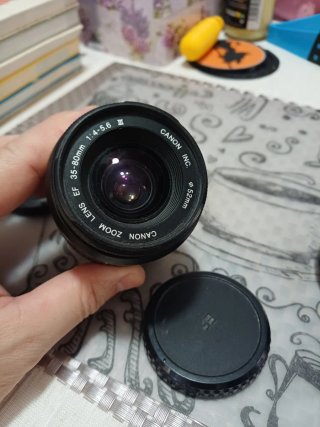 Objetivo Canon 35-80mm y compatible