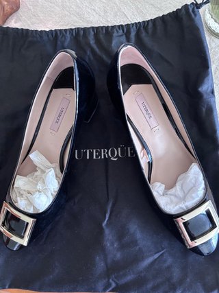Zapatos Uterqüe Negros Hebilla