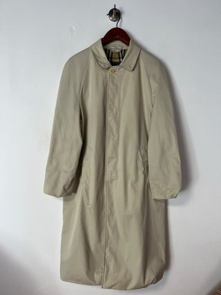 Gabardina Burberrys 90s Beige