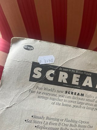 Luces de Scream